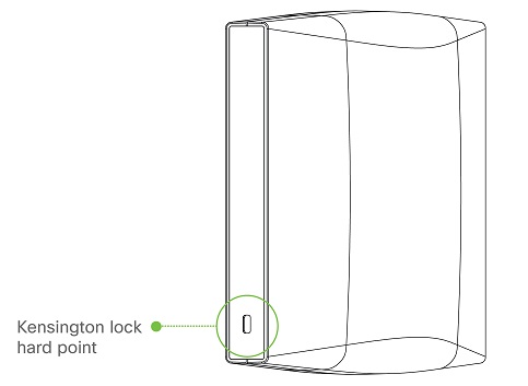 MR55 side view with Kensington Lock Hard Point