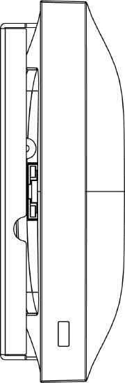 MR33 side view after clipping in