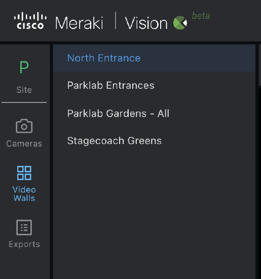 This image is displayed to find the video wall in a network.