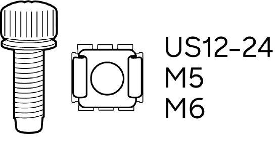 MS250 rack mount kit