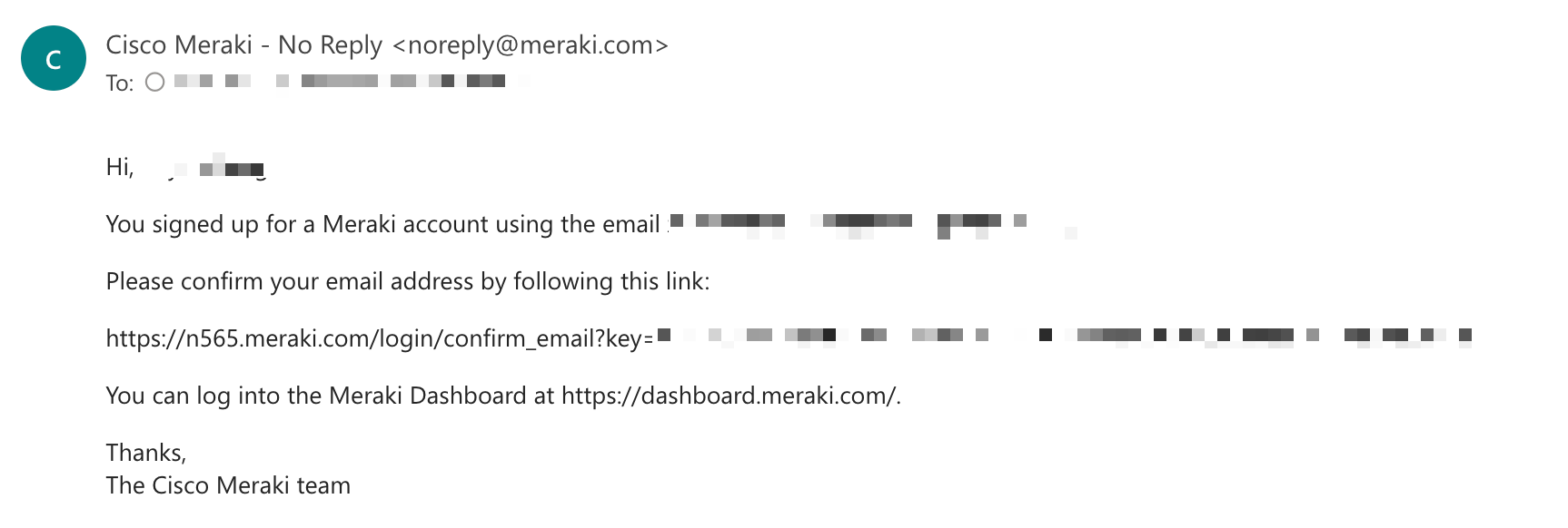 7. Meraki org creation email .png