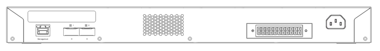 MS210 series back panel