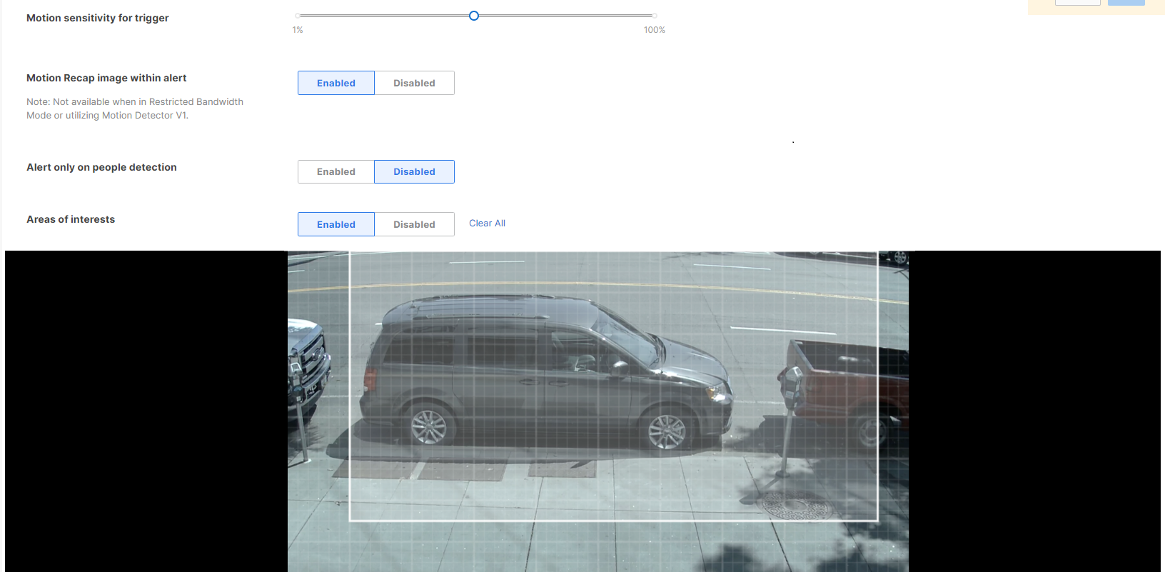 Motion Sensitivity and Areas of Interests settings with original car image overlaid.png