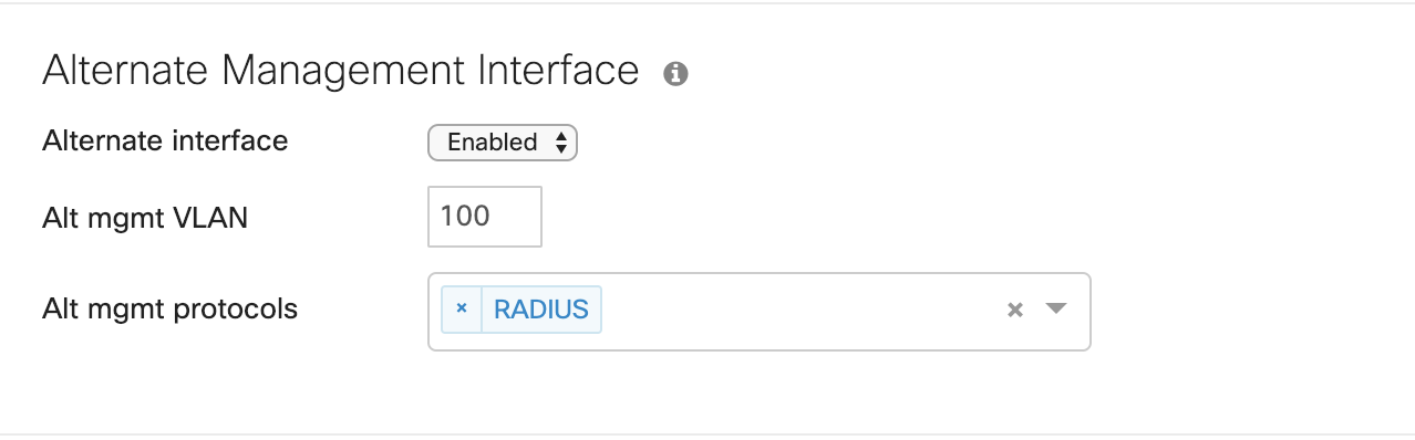 AMI in single switch network