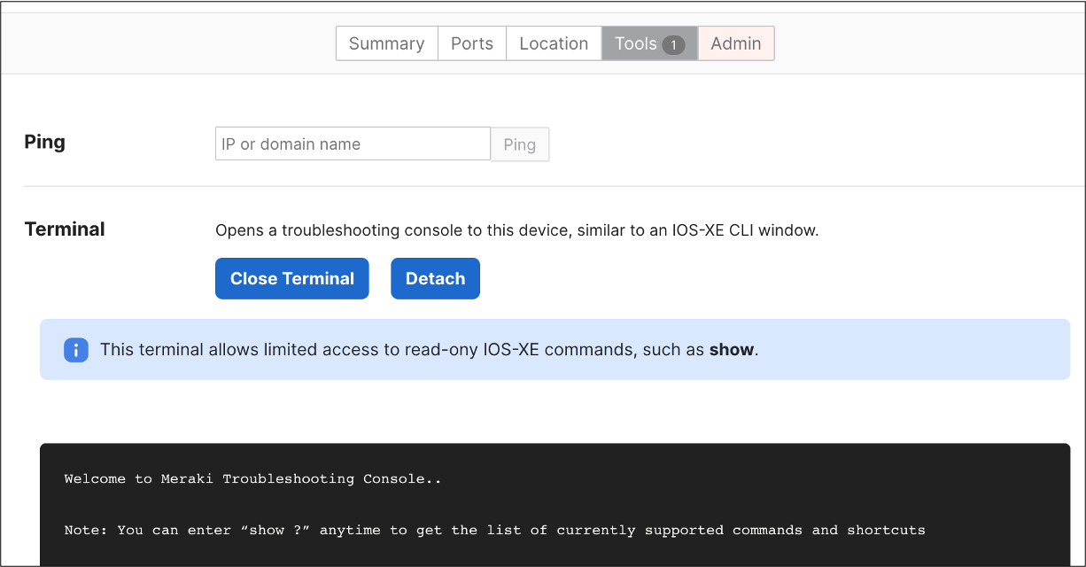 Read-only CLI troubleshooting tool.