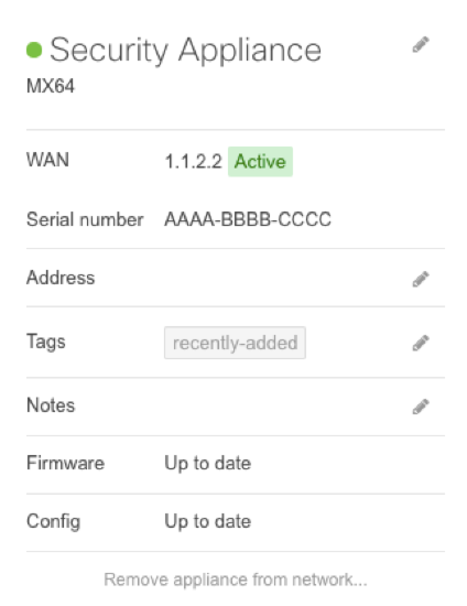 MX84 public IP address