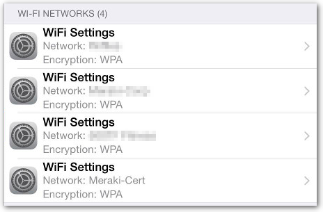 Wi-Fi networks