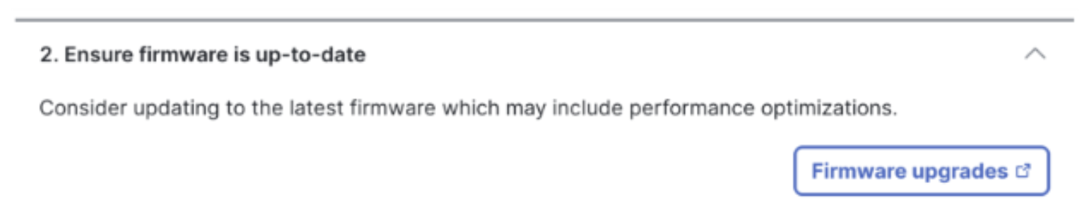 This image is displayed to remind users to ensure their device firmware is up-to-date for optimal functionality and security.