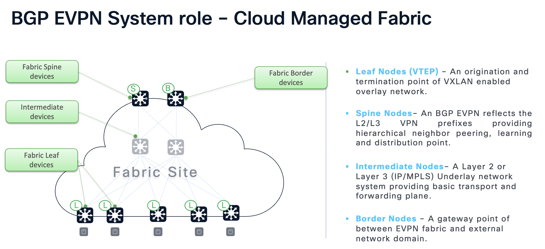 cloud managed fabric