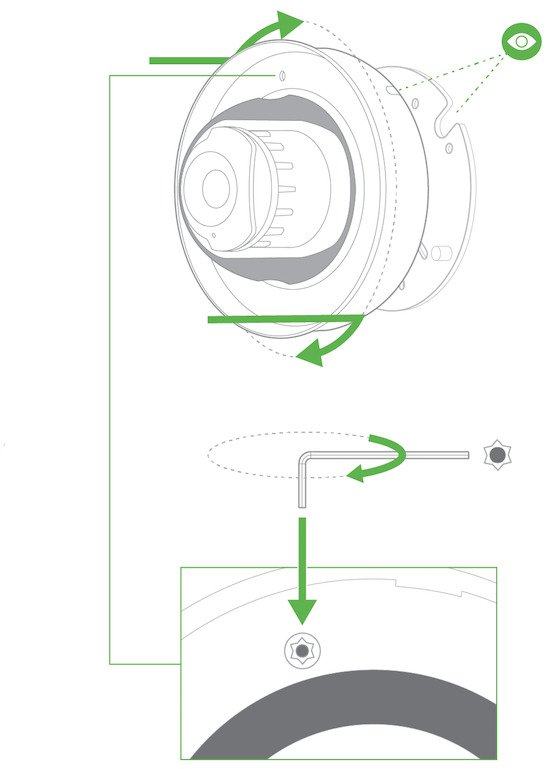 6. Attach dome to mount plate and secure.png