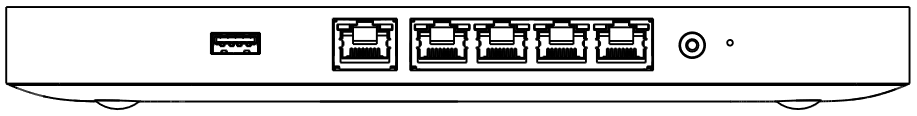 MX67 rear panel illustration